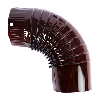 Cot pentru soba pe lemne, 90?, 120mm, Maro