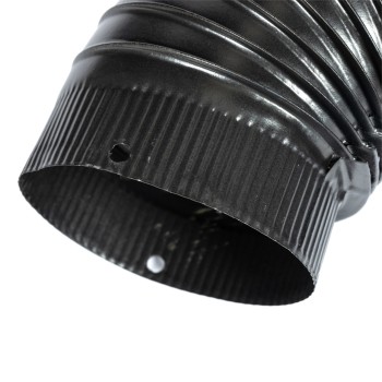 Cot pentru soba pe lemne, 90?, 150mm, Gri mat