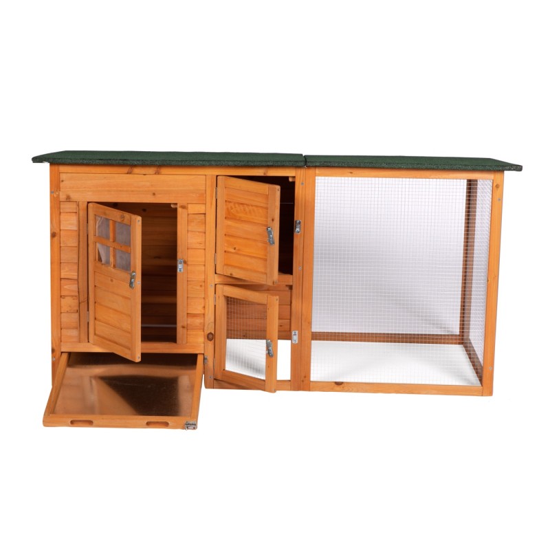 Cotet (tarc) pasari 1.6x0.75x0.8m, lemn