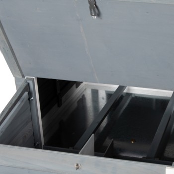 Cotet (tarc) pasari 3.1x1.5x1.5m, lemn