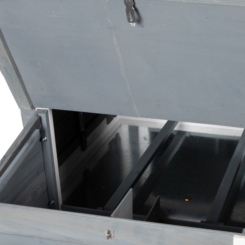 Cotet (tarc) pasari 3.1x1.5x1.5m, lemn