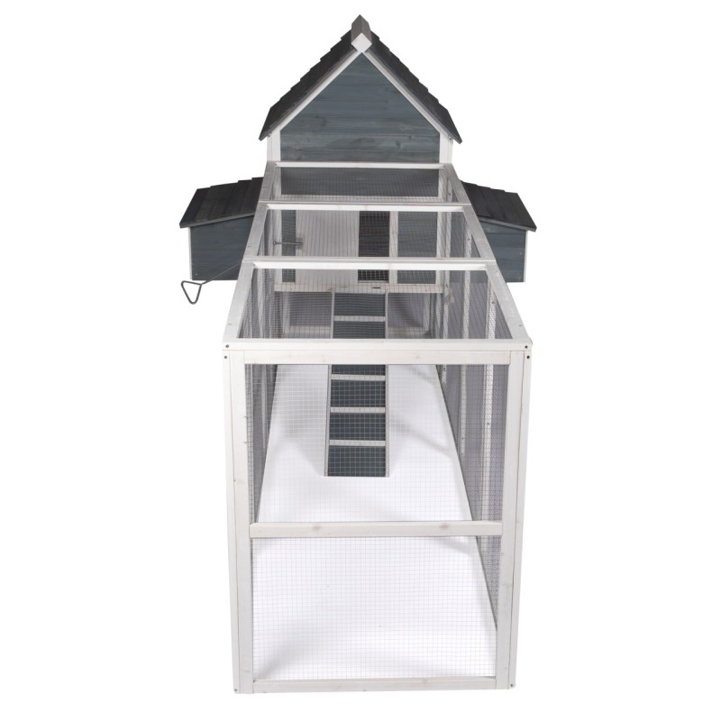 Cotet (tarc) pasari 3.1x1.5x1.5m, lemn