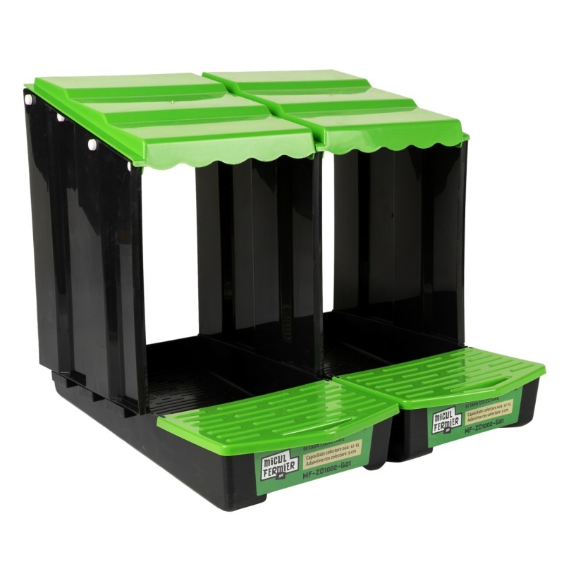 Cuibar Micul Fermier, 2C, cu tava de colectare