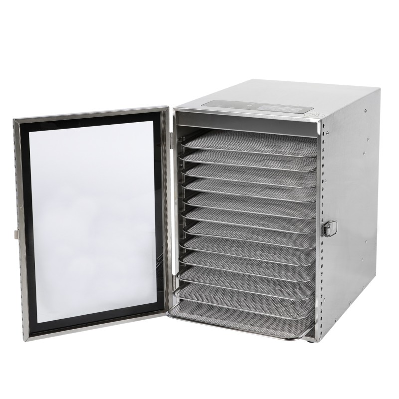 Deshidrator universal 12 tavi 800W INOX