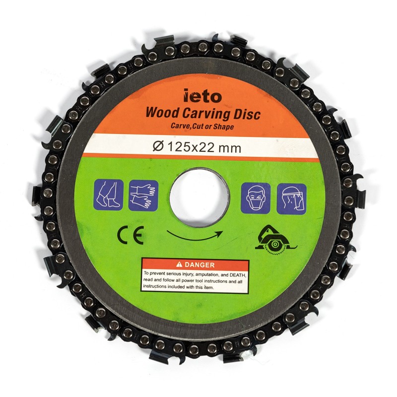 Disc cu lant 125mm pt polizor unghiular 5buc/set