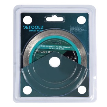 Disc diamantat pentru ceramica 110x22.2x1.6x10mm