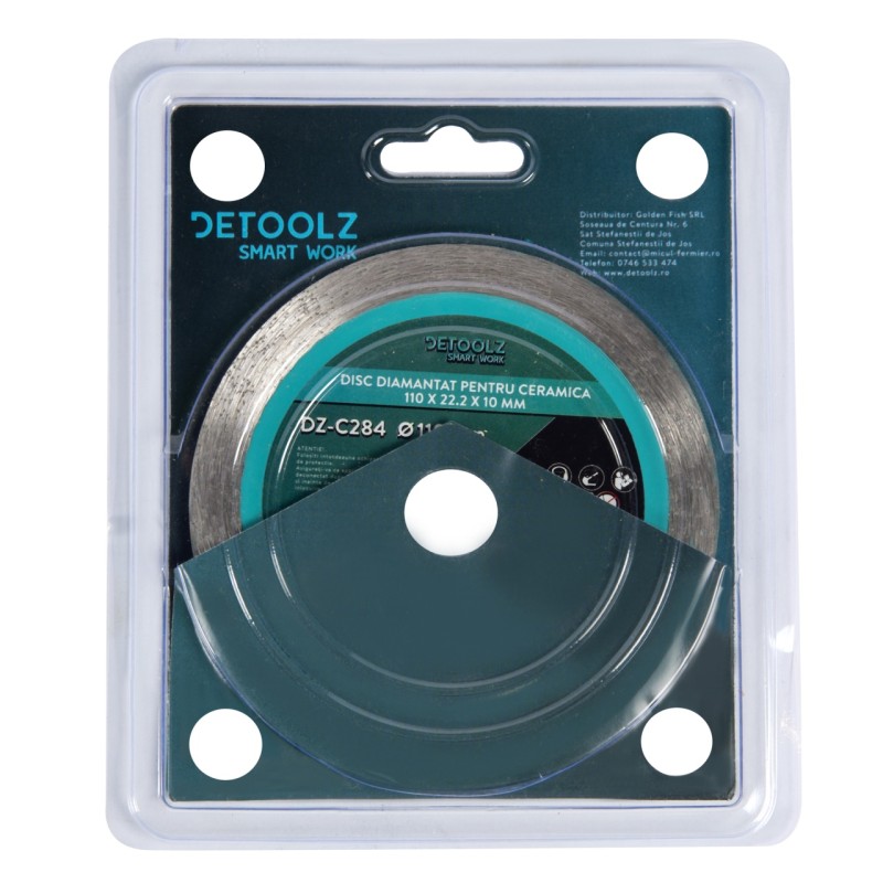 Disc diamantat pentru ceramica 110x22.2x1.6x10mm