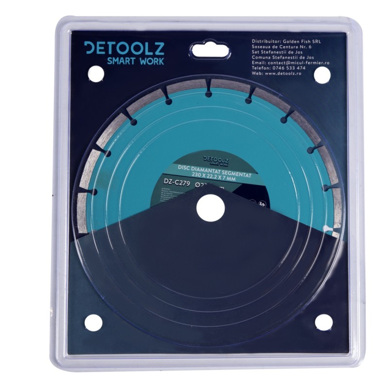 Disc diamantat segmentat 230x25.4x7mm