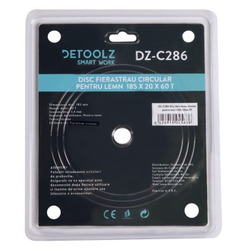 Disc fierastrau circular pentru lemn 185x20x60T