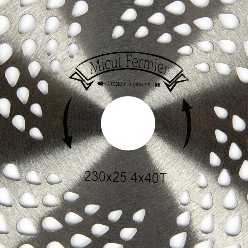 Disc motocositoare 40T Vidia 230 x 25.4 x 1mm