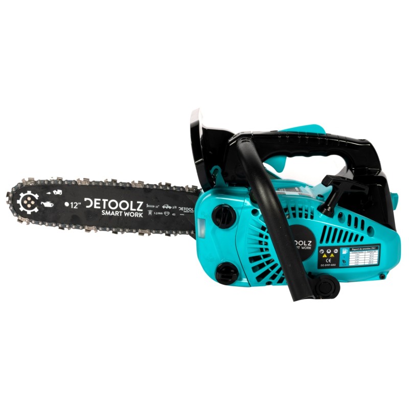 Drujba Detoolz 2500, 1.2CP, cu lama 12'' si lant, pornire rapida