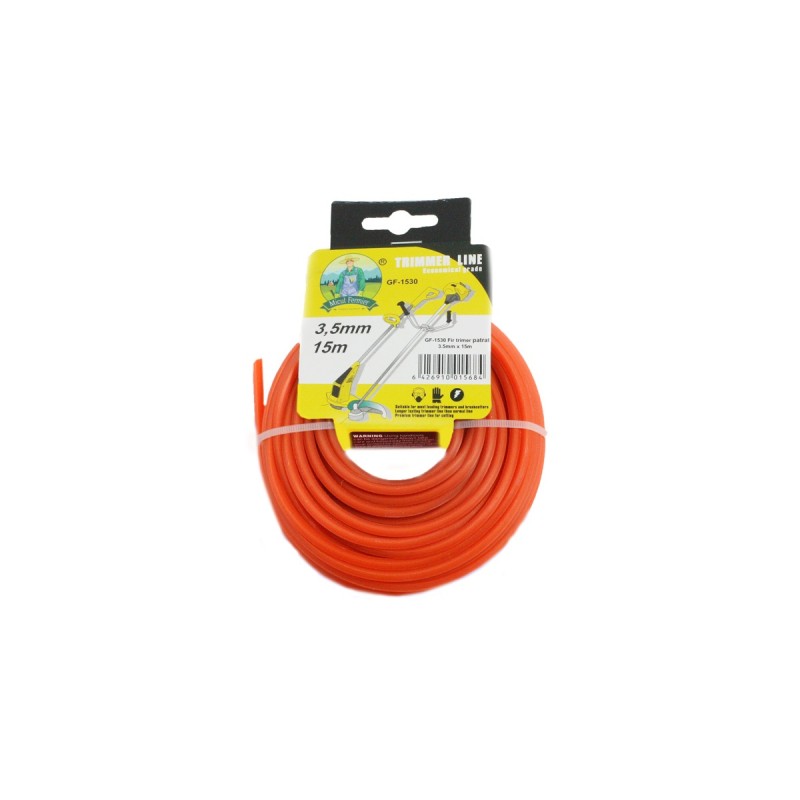 Fir trimer/MTC patrat 4mm x 15m