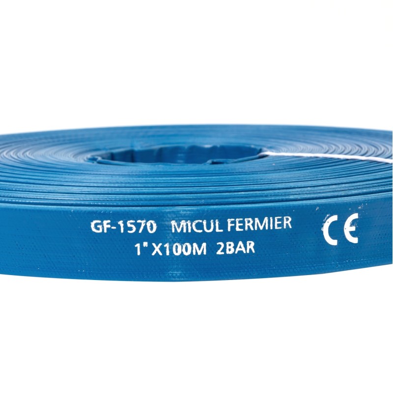 Furtun apa refulare Flat PVC 1'' 100m
