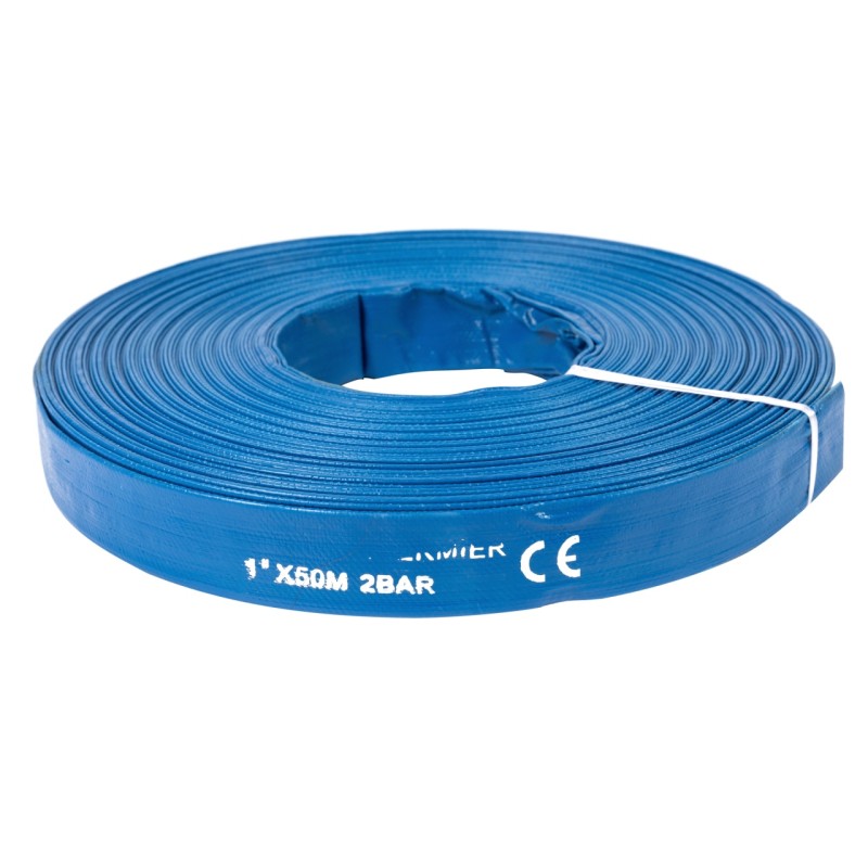 Furtun apa refulare Flat PVC 1" 50 M