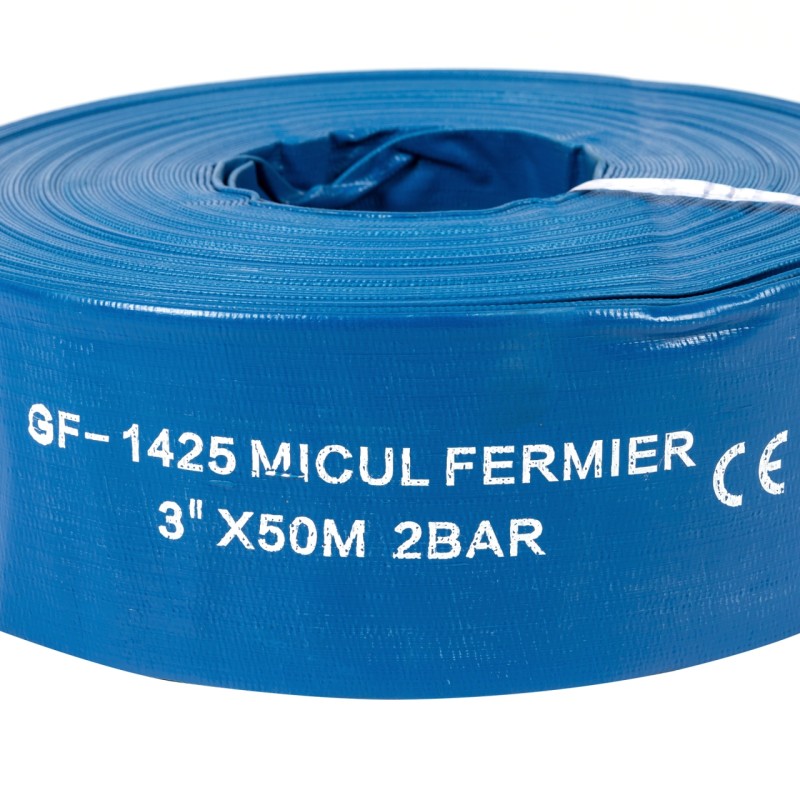 Furtun apa refulare Flat PVC 3'' 50 M