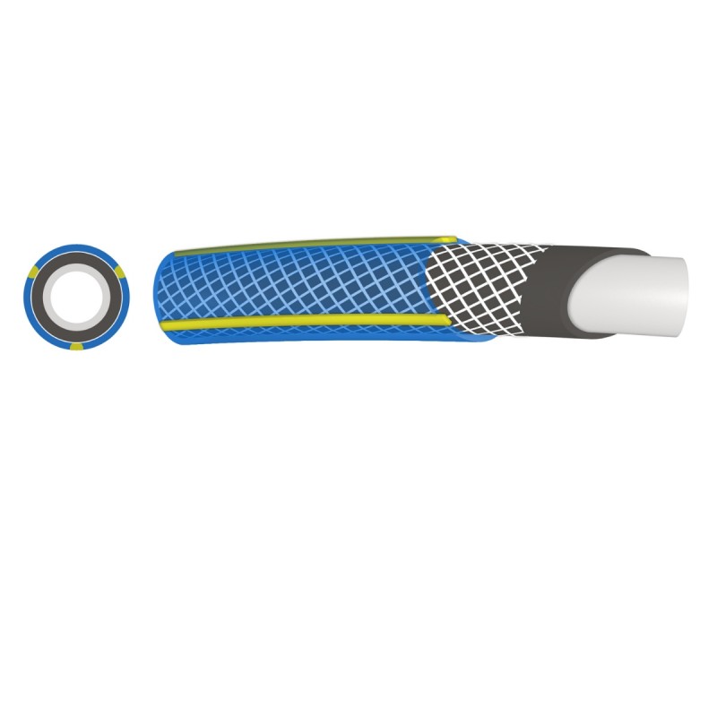 Furtun BLUEBOS PLUS 3/4" 20m cu set duze