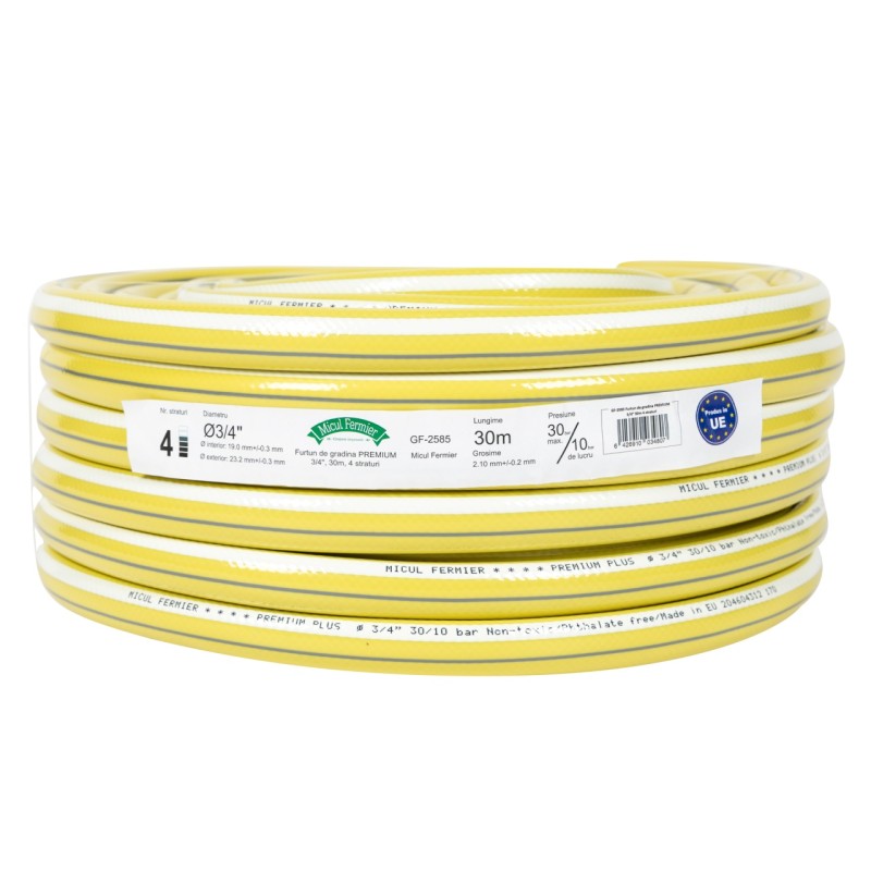Furtun de gradina PREMIUM 3/4'' 30m 4 straturi