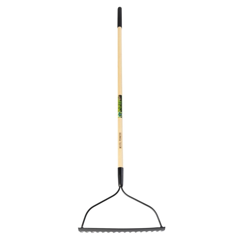 Grebla 16 dinti, maner lemn, 1500mm