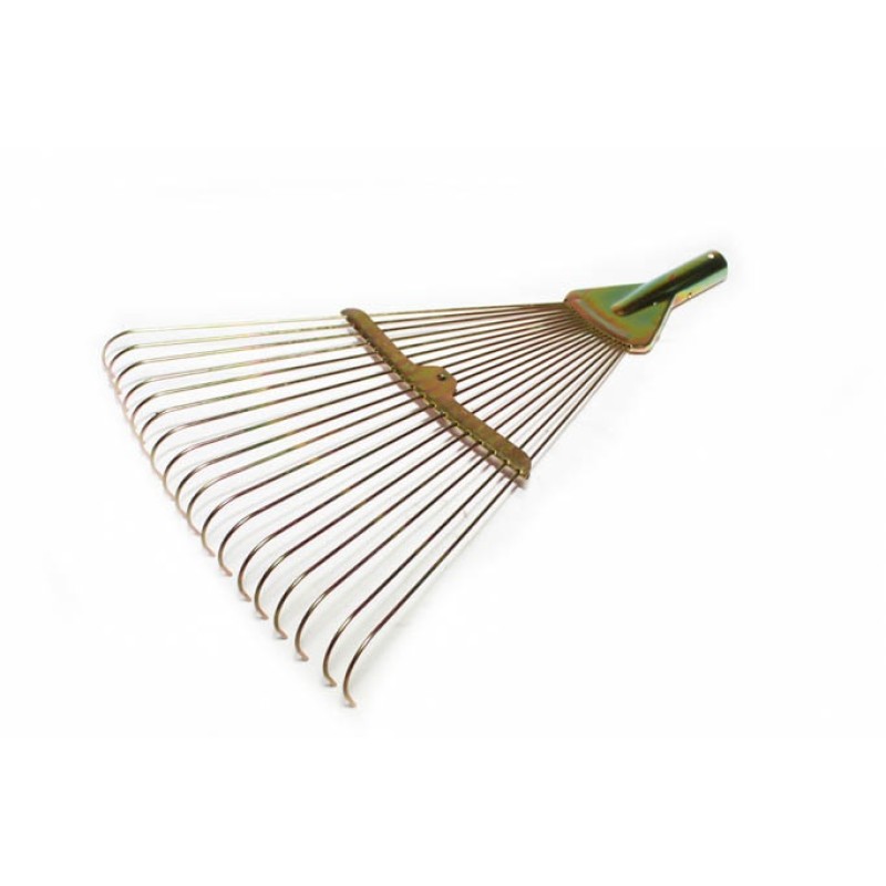 Grebla metalica reglabila pentru frunze, fara coada