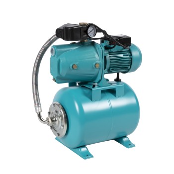 Hidrofor Detoolz 0.75 kW, debit 3300l/h, inaltime de pompare 45m, carcasa pompa fonta, volum butelie 24 litri