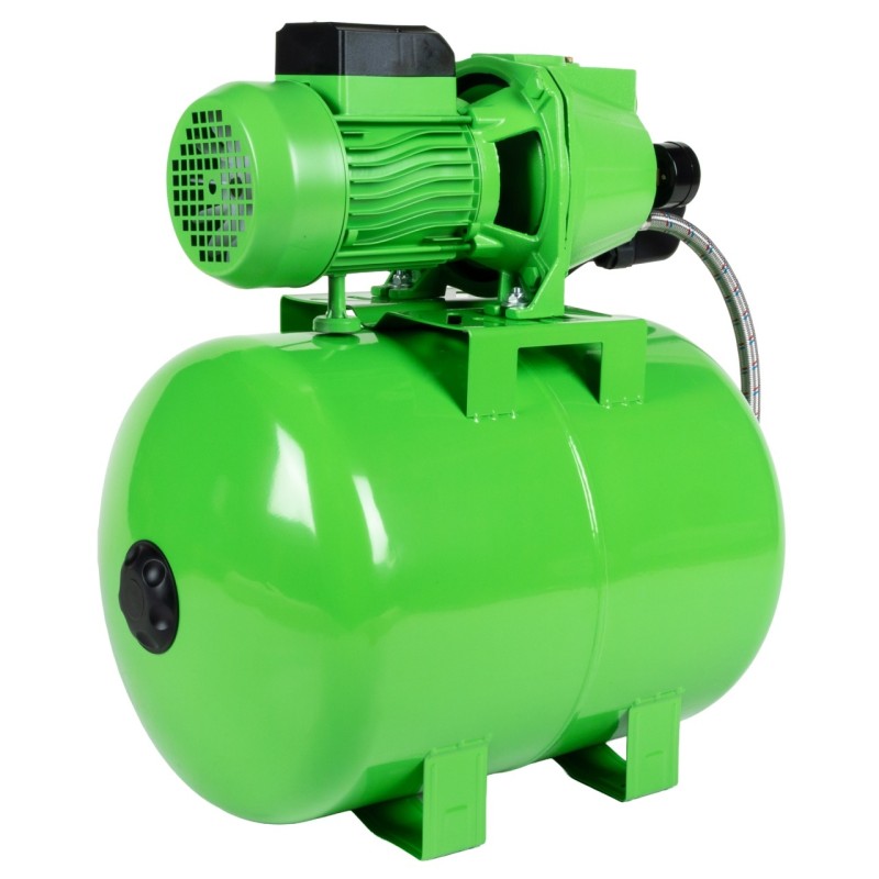 Hidrofor Micul Fermier 1.5 kW, debit maxim 3000l/h, inaltime maxima de pompare 53m, corp pompa fonta, butelie 50L