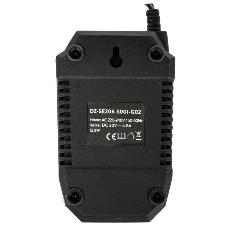Incarcator rapid, Detoolz, pentru acumulator 20V, incarcare 4.5A/h