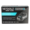 Incarcator rapid, Detoolz, pentru acumulator 20V, incarcare 4.5A/h