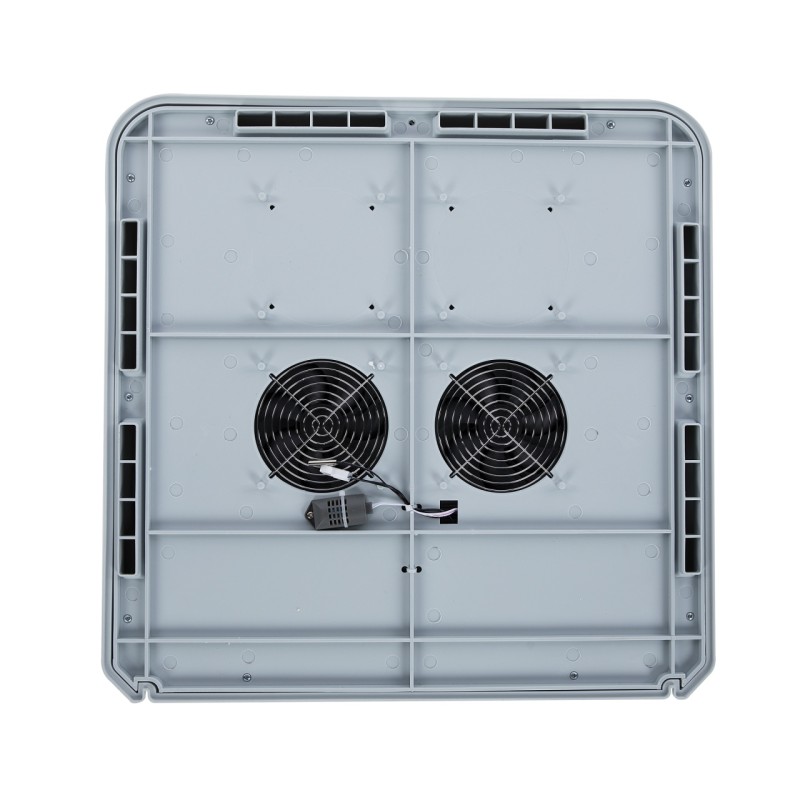 Incubator electric Micul Fermier capacitate 128 oua, 2 etaje, alimentare 220V/12V