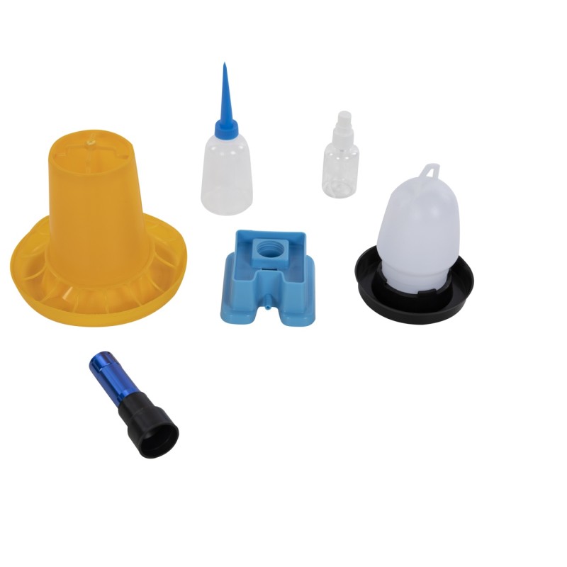 Incubator electric Micul Fermier capacitate 128 oua, 2 etaje, alimentare 220V/12V