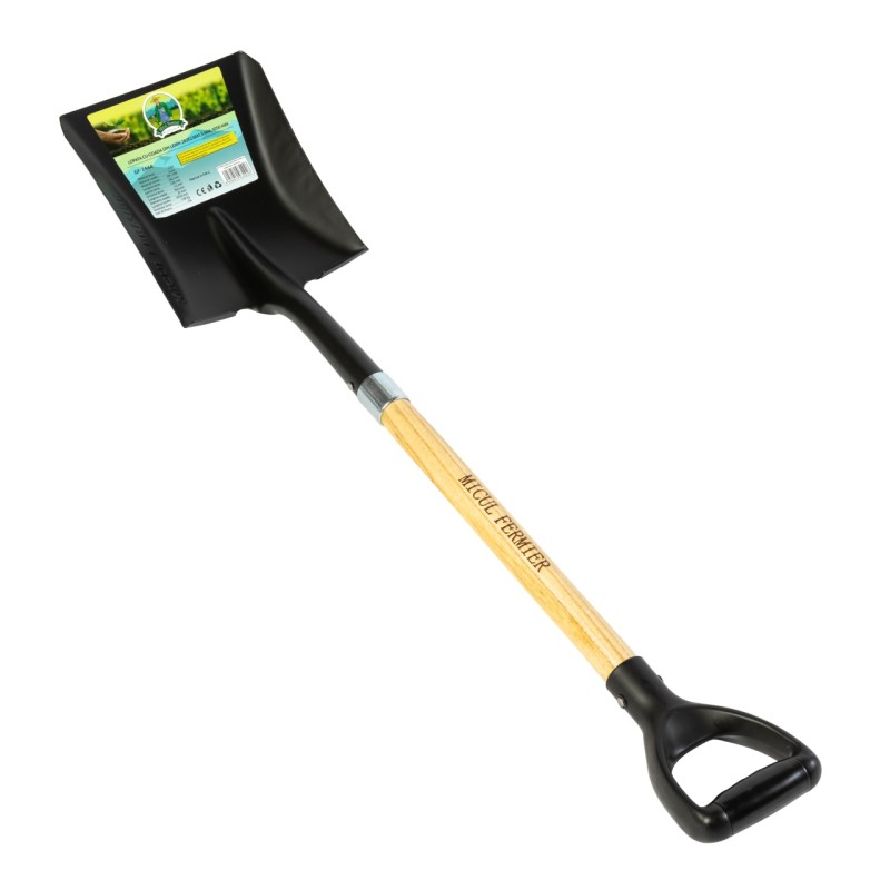 Lopata 282x238x1.5mm, cu coada lemn, 1050 mm