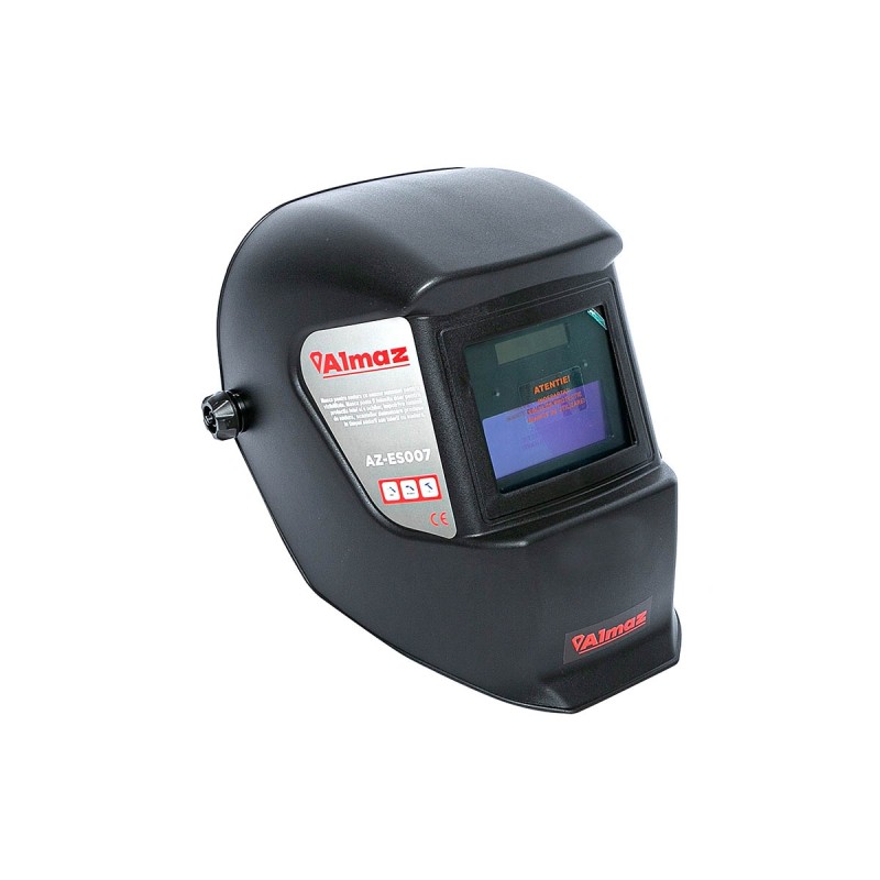 Masca de sudura Almaz, Automata, zona vizualizare 90x35mm, 2 senzori arc sudura, destinata sudura