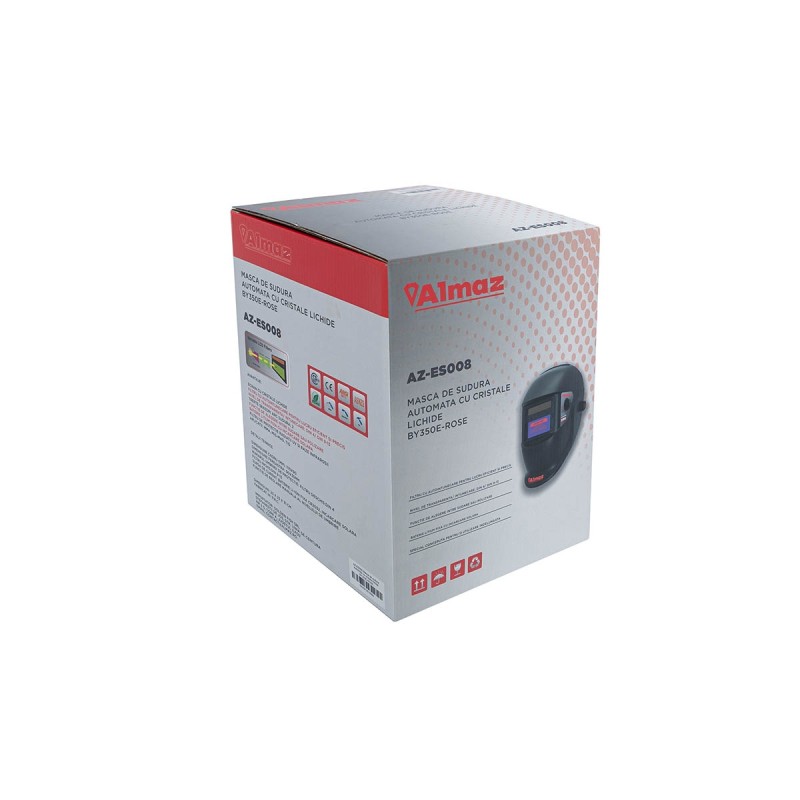 Masca de sudura Almaz, Automata, zona vizualizare 90x35mm, 2 senzori arc sudura, destinata sudura/polizare