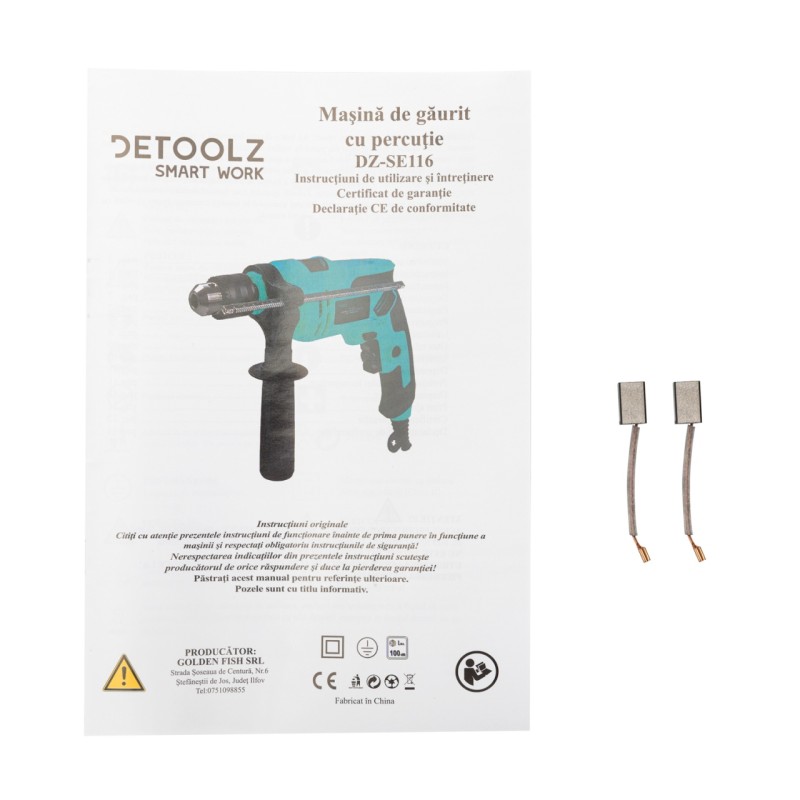 Masina de gaurit cu percutie 810W (bormasina)