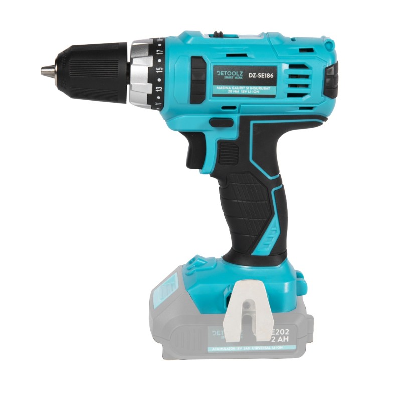 Masina de gaurit si insurubat 28Nm 18V Li-ion