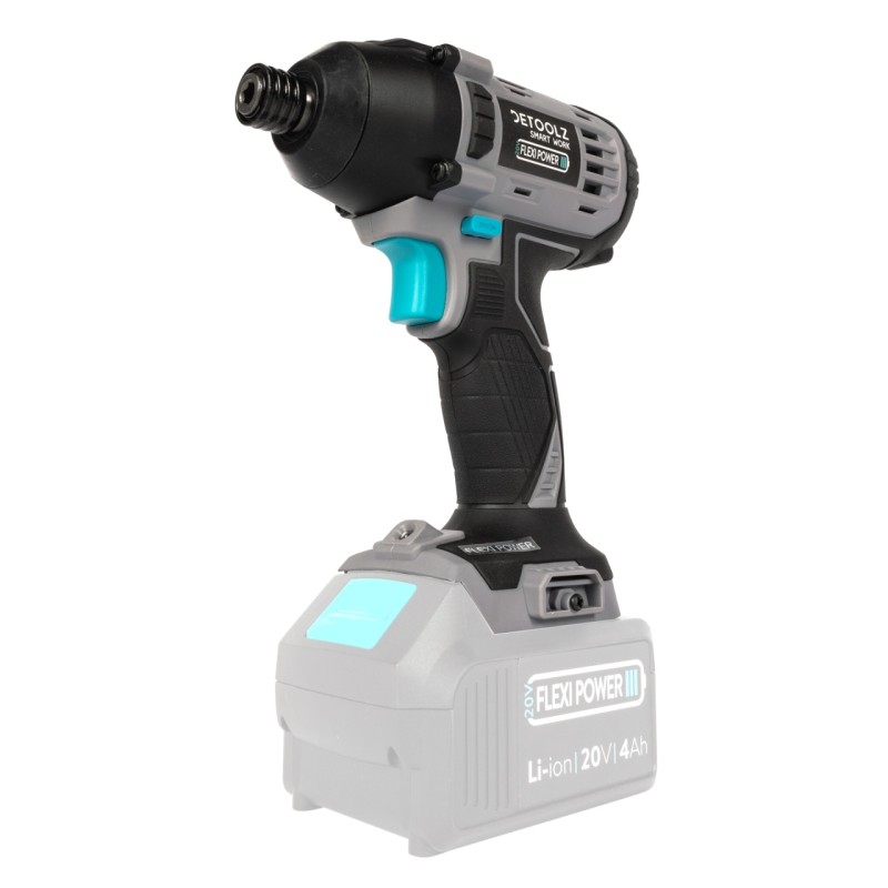 Masina de insurubat cu impact 20V, cuplu maxim 150 Nm, mandrina hexagonala 1/4"