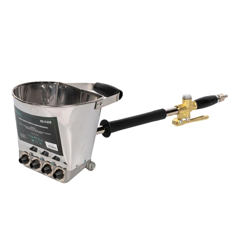 Masina de tencuit pereti Detoolz, pneumatica