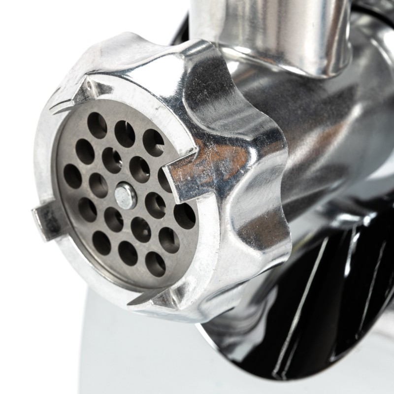 Masina de tocat carne, 1400W, 90Kg/h, neagra, cu 3 site