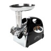 Masina de tocat carne, 1400W, 90Kg/h, neagra, cu 3 site