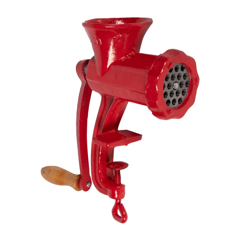 Masina de tocat carne Micul Fermier din fonta, cu sita