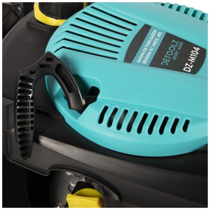 Masina de tuns gazon Detoolz, 3.5CP, 146CC, latime de taiere 40 cm, colector 40L