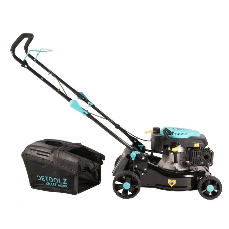 Masina de tuns gazon Detoolz, 3.5CP, 146CC, latime de taiere 43cm, colector 40L