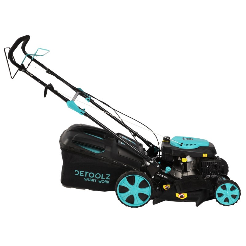 Masina de tuns gazon Detoolz, 3.5CP, 146CC, latime de taiere 46cm, colector 60L, propulsie automata