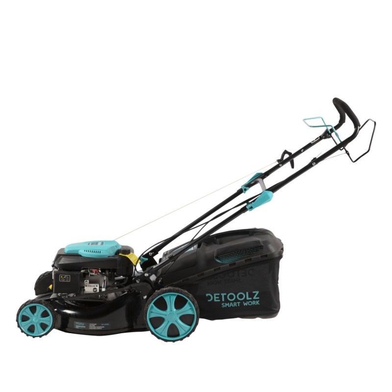 Masina de tuns gazon Detoolz, 3.5CP, 146CC, latime de taiere 46cm, colector 60L, propulsie automata