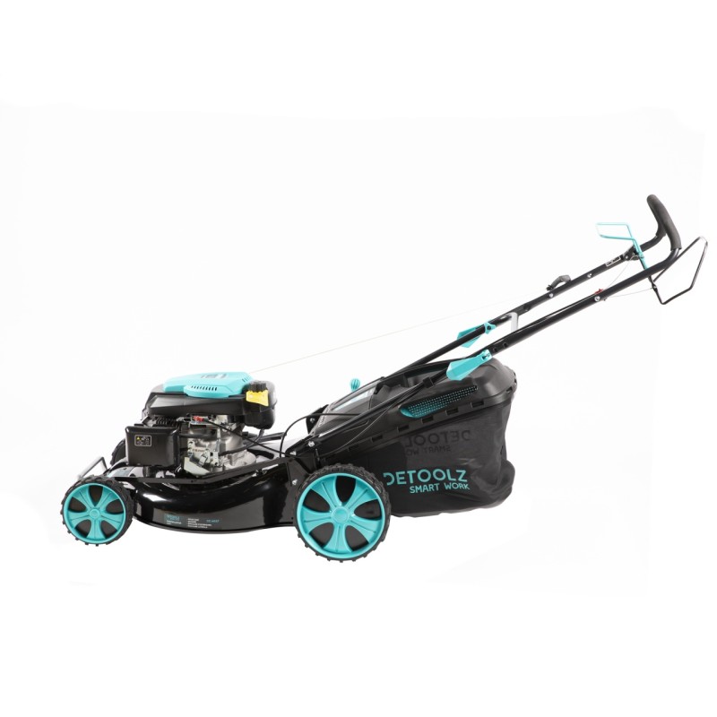 Masina de tuns gazon Detoolz, 5CP, 196CC, latime de taiere 53cm, colector 70L, propulsie automata
