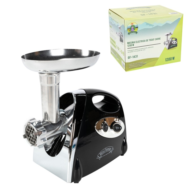 Masina electrica de tocat carne NEAGRA 1200W