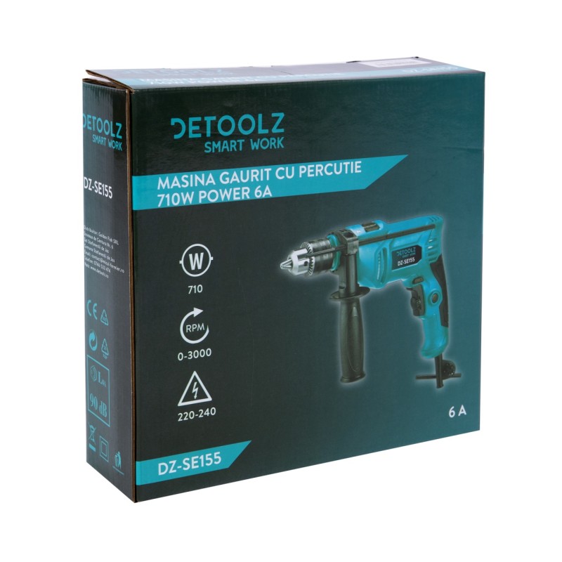 Masina gaurit cu percutie 710W power 6A
