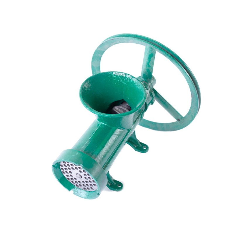 Masina tocat carne Micul Fermier din fonta, 1 sita, cu fulie