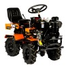 Mini tractor Detoolz, motorina, 17CP, 530CC, 4T