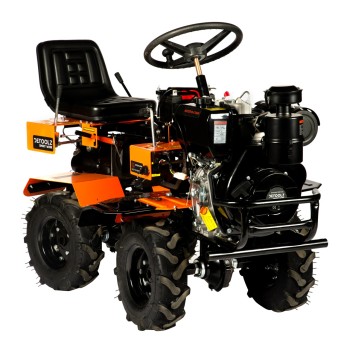 Mini tractor Detoolz, motorina, 17CP, 530CC, 4T