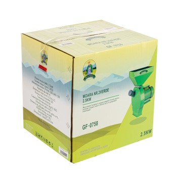 Moara de cereale Micul Fermier, 2.5KW, capacitate de productie 200Kg/h